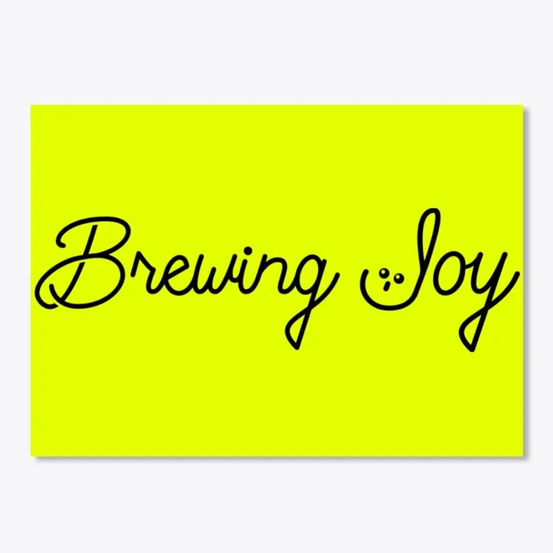 Brewing Joy Logo Shop